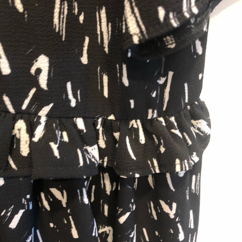 ASOS mini smock dress with frill waist Size US 8 - Picture 8 of 10